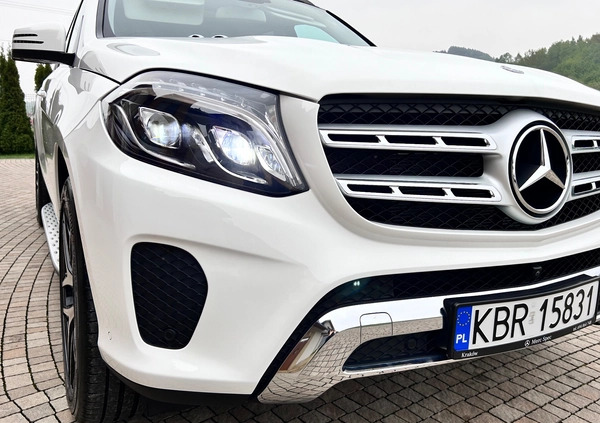 Mercedes-Benz GLS cena 209000 przebieg: 124000, rok produkcji 2018 z Czchów małe 631